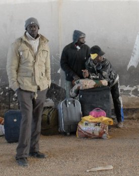 African migrants in Libya hoping for evacuation
