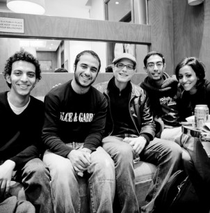 Some of the Twitter activists during the Egyptian revolution