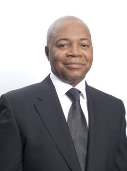 Gabonese opposition leader André Mba Obame