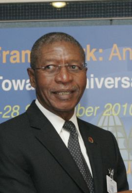 Lesotho's Prime Minister Pakalitha Bethuel Mosisili
