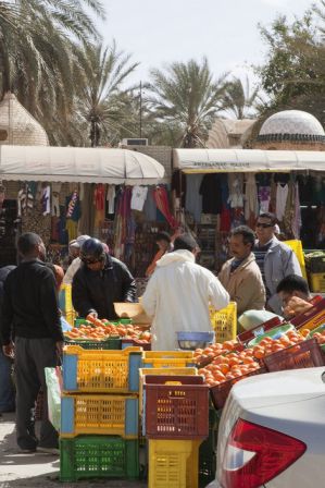 Street market in Tunisia