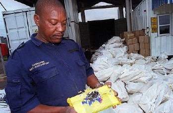 El consumo de heroína aumenta en África